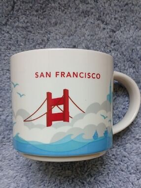 Starbucks "You Are Here" SAN FRANCISCO 14 oz Coffee Mug 2016